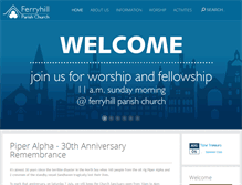 Tablet Screenshot of ferryhillparishchurch.org
